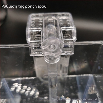 Μίνι καταρράκτης φίλτρο για ενυδρείο; αθόρυβη αντλία; PVC κατασκευή; βάρος 0,15 kg; φίλτρο βαμβάκι; διεπαφή USB/AC-DC