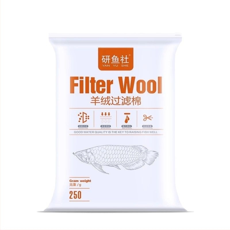 Φίλτρο ενυδρείου από PP βαμβάκι – πολλαπλών επιπέδων, μη φραγή ροής νερού, για θήκη φίλτρου, 1 τεμάχιο