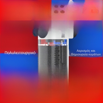 Berkele Ενσωματωμένη Αντλία Φίλτρου για Ενυδρείο – 3-σε-1 Αντλία Κυκλοφορίας Νερού, Πλαστικό, Βάρος 230–528 g