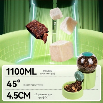 Αυτόματη ταΐστρα για κατοικίδια και μπολ νερού με διαφανή φυσαλίδα, σχέδιο κρεμαστής κασέτας κλουβιού, μεγάλη χωρητικότητα (Υλικό: Πλαστικό; Προέλευση: Zhejiang; Συνολικό σετ αυτόματης σίτισης: Ναι; Συσκευασία: 36 τεμάχια; Κατηγορία: Είδη διατροφής κατοικί