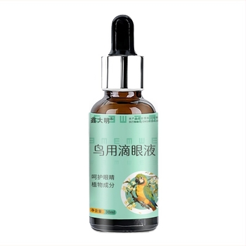 Οφθαλμικές σταγόνες για παπαγάλους — ενήλικα πουλιά, για δακρύρροια