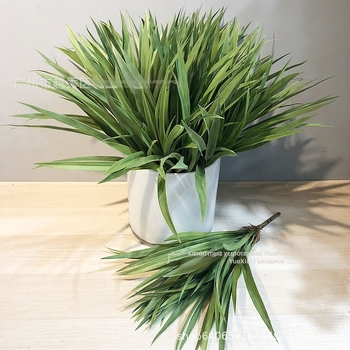 Flower Emperor Τεχνητό κρεμαστό γρασίδι ορχιδέας – ανθοδέσρα για διακόσμηση τοίχου, πλαστικό