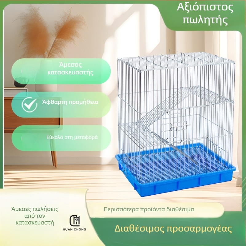 Κλουβί για κουνέλια — Μεταλλικό Πλέγμα, Για Κουνέλια, Φωλιά Κατοικίδιων