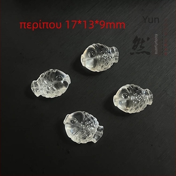 Κρυστάλλινες χάντρες για DIY βραχιόλια και κολιέ με μοτίβο μεϊντέρ — λείανση φινιρίσματος, μάρκα Abner, προέλευση Ανατολική Θάλασσα της Κίνας