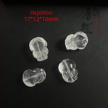 Κρυστάλλινες χάντρες για DIY βραχιόλια και κολιέ με μοτίβο μεϊντέρ — λείανση φινιρίσματος, μάρκα Abner, προέλευση Ανατολική Θάλασσα της Κίνας