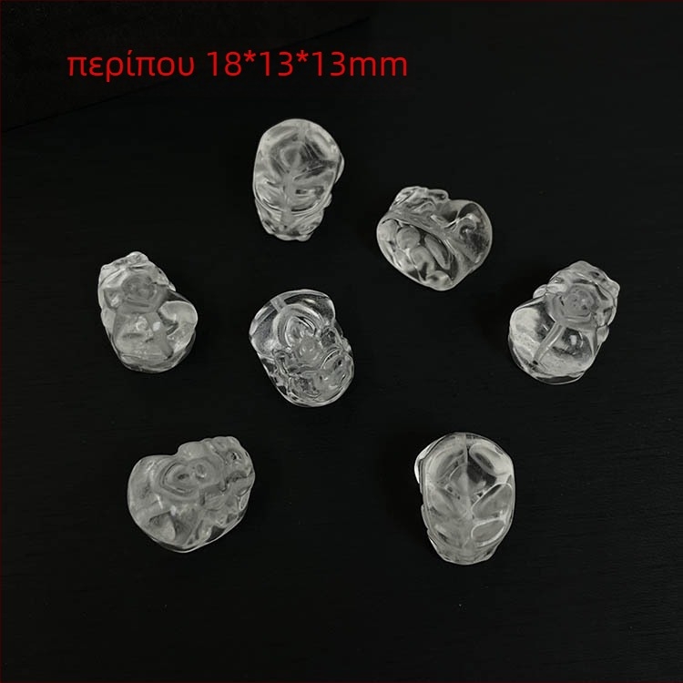 Κρυστάλλινες χάντρες για DIY βραχιόλια και κολιέ με μοτίβο μεϊντέρ — λείανση φινιρίσματος, μάρκα Abner, προέλευση Ανατολική Θάλασσα της Κίνας