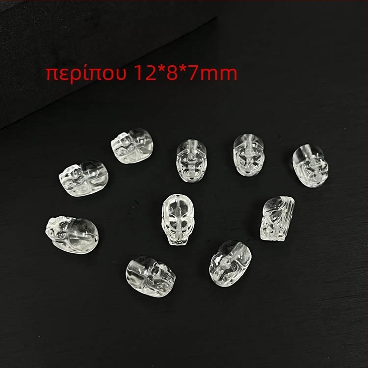 Κρυστάλλινες χάντρες για DIY βραχιόλια και κολιέ με μοτίβο μεϊντέρ — λείανση φινιρίσματος, μάρκα Abner, προέλευση Ανατολική Θάλασσα της Κίνας