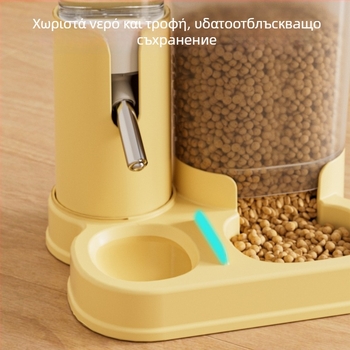 Χάμστερ αυτόματο δοχείο πόσης και τροφής, 2-σε-1 διανομέας νερού, υλικό PP, προέλευση Zhejiang