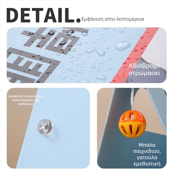 MAIZAI Ξύλινη Φωλιά Γάτας – Φωλιά σε Σχήμα Πινακίδας Δρόμου για Γάτες