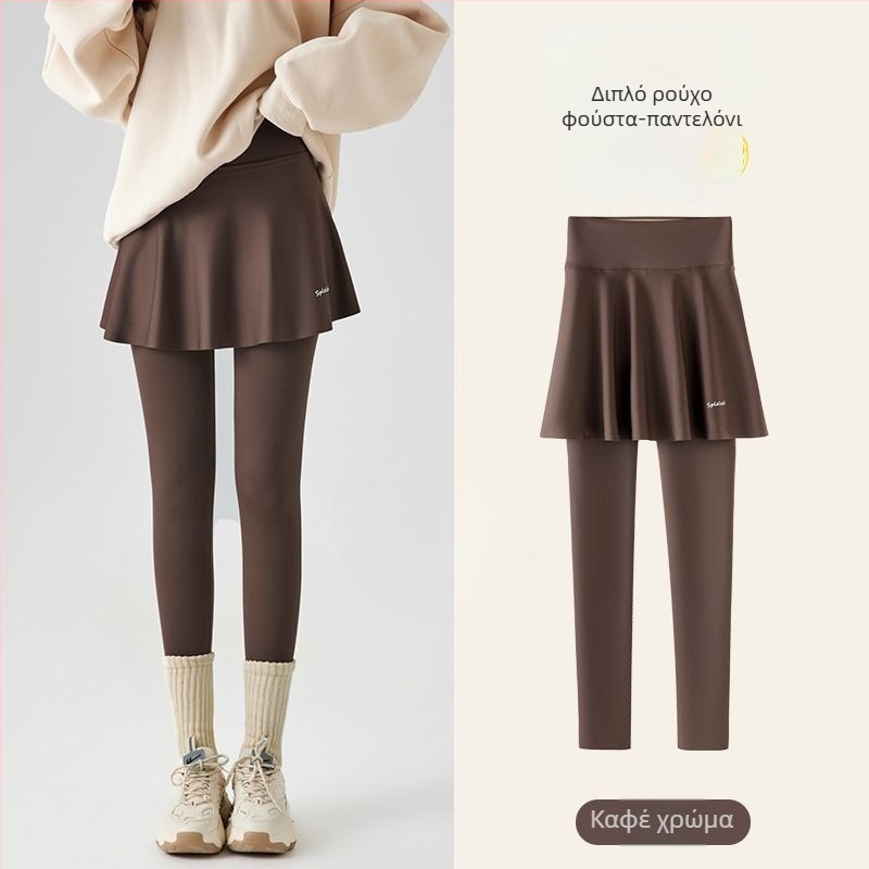 Γυναικείοι αθλητικοί παντελόνες για γιόγκα και προπόνηση, υψηλή μέση, ελαστικοί, πολυεστέρας με σπαντέξ, πυκνό ύφασμα, στενή εφαρμογή