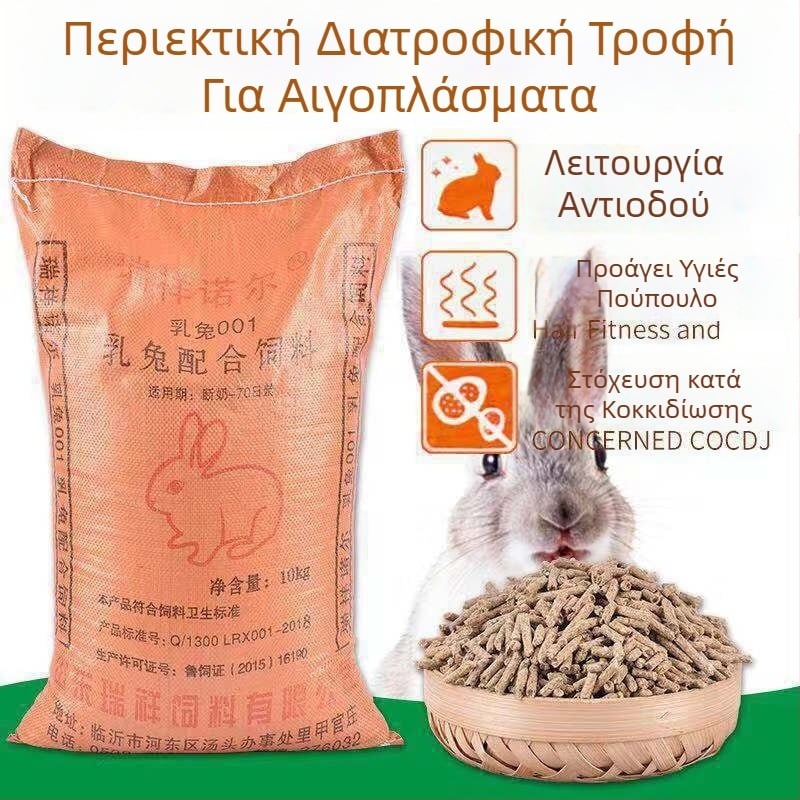 Υγρά τρόφιμα για κουνέλια και ινδικά χοιρίδια, ενήλικη τροφή για κατοικίδια