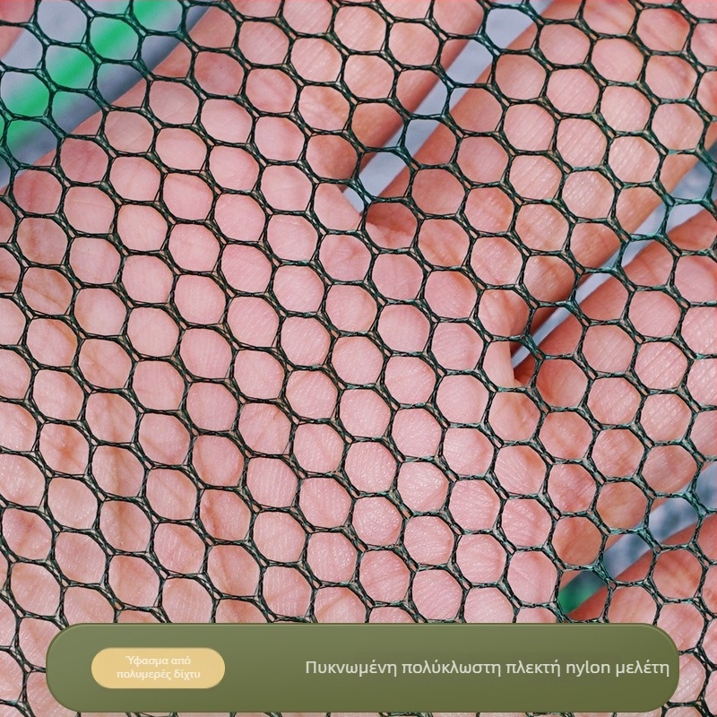 Κλωβός για γαρίδες με αναδιπλούμενο σχέδιο ομπρέλας, κατασκευή από νάιλον, για σύλληψη γαρίδων, καβουριών και αστακών