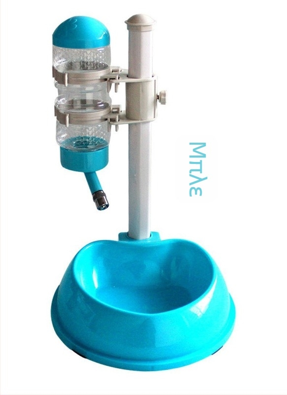 Hartley πλαστικό κρεμάμενο δοχείο νερού για σκύλους με αυτόματο ποτιστήρα για μικρούς σκύλους