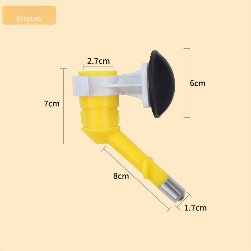 Hartley πλαστικό κρεμάμενο δοχείο νερού για σκύλους με αυτόματο ποτιστήρα για μικρούς σκύλους