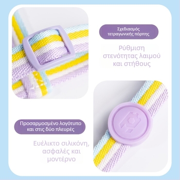 Σετ γάτας με θηλειά και λουρί – γιλέκο-στυλ θώρακα, ρυθμιζόμενο, ανθεκτικό στην απόδραση, ύφασμα