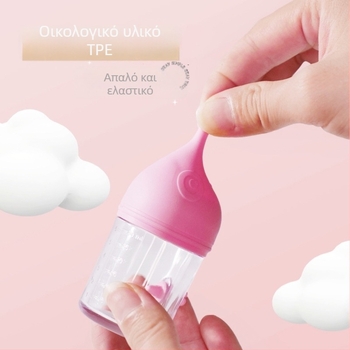 Μπιμπερό κατοικίδιων – Σιλικόνης για σκύλους και γάτες, για κουτάβια και γατάκια, πόσιμο νερό και φάρμακα