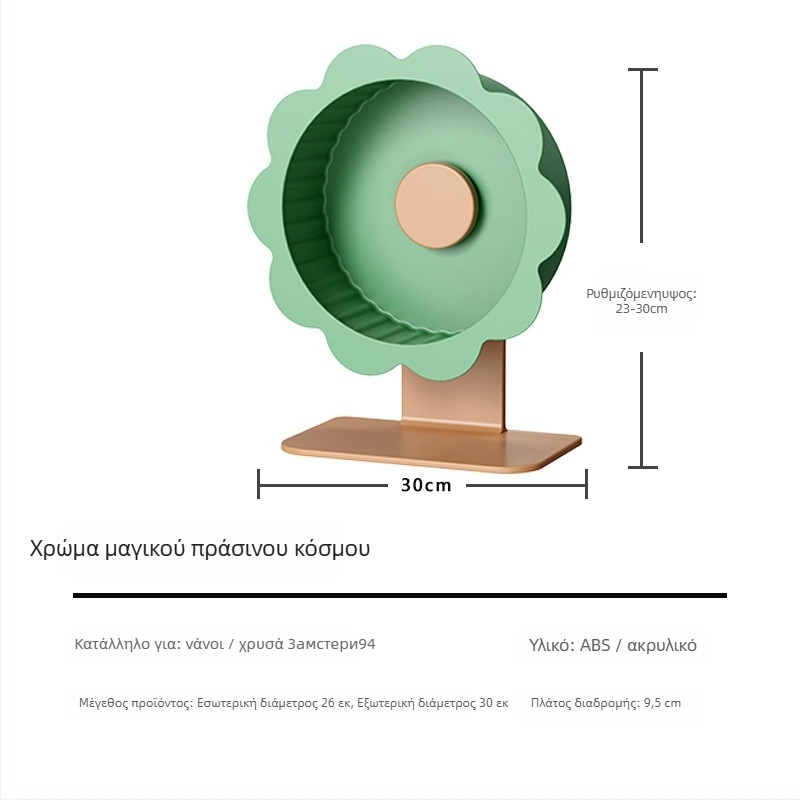 Τροχός τρεξίματος για χάμστερ, πλαστικός, προέλευση Σαντόνγκ, βάρος 1, συσκευασία 10 τεμάχια, μάρκα Demon pet notes