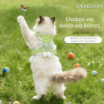 Ζώνη θώρακα για μικρούς σκύλους, πολυεστέρας, μη επεκτεινόμενος περιπατητικός ιμάντας για κουτάβια