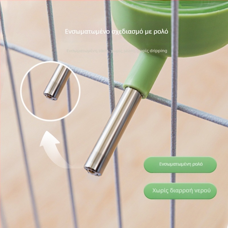 Δοχείο πόσης για κλουβί κατοικίδιων — για γάτες και σκύλους, μη βρεγμένο στόμα, υλικά PET/PPR/PP, μάρκα Dog, 45 τεμάχια ανά κουτί