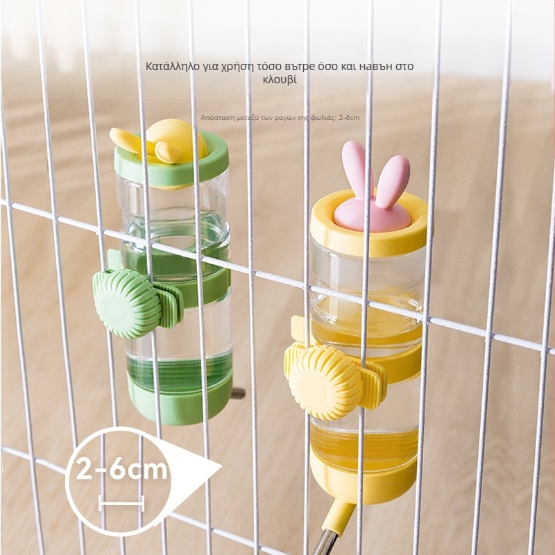 Δοχείο πόσης για κλουβί κατοικίδιων — για γάτες και σκύλους, μη βρεγμένο στόμα, υλικά PET/PPR/PP, μάρκα Dog, 45 τεμάχια ανά κουτί