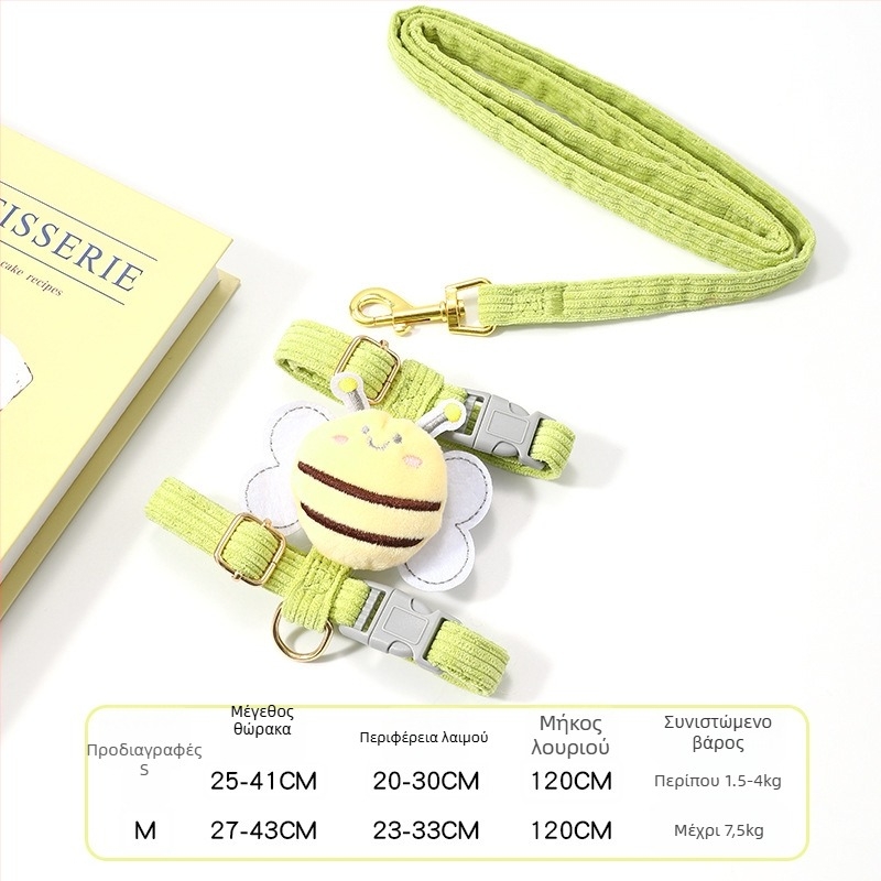 Νάιλον θωρακικός ιμάντας για γάτα με λουρί, Ι-σχήματος, ρυθμιζόμενος, μη επεκτεινόμενο λουρί, προέλευση Yiwu, μάρκα Jiawang yimiao