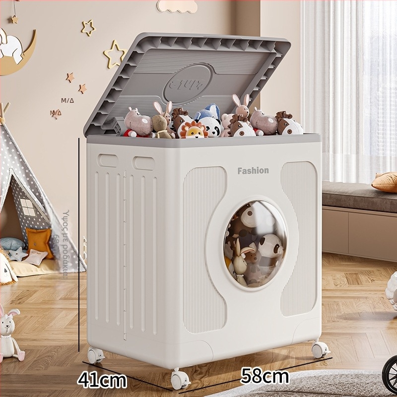 Κουτί αποθήκευσης για ρούχα, με ρόδες και πτυσσόμενο, 150–200 L, ανθεκτικό στη σκόνη και στην υγρασία, πολυλειτουργικό