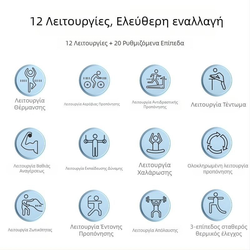 Ζώνη αδυνατίσματος κοιλιάς με EMS μικρορεύματα, μασάζ με δόνηση και θερμή συμπίεση — τροφοδοσία USB, ρυθμιζόμενη ένταση, 5–7 κεφαλές μασάζ, Tomorrow's beauty