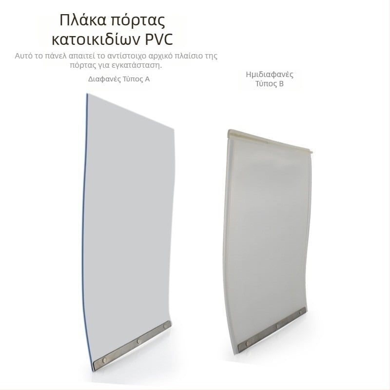 Κουρτίνα πόρτας για κατοικίδια με μαγνητικό προστατευτικό από τον αέρα, χωρίς τρύπες, αντικαταστάσιμα μαλακά πάνελ; Υλικό: Πλαστικό; Εισαγωγή: Όχι; Μάρκα: Άλλη