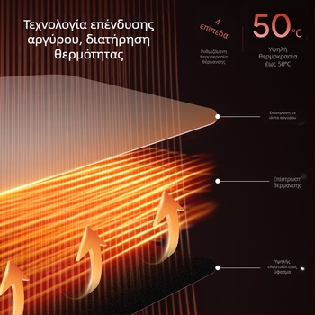 Μασάζ μέσης με EMS παλμό, θέρμανση με μικρορεύμα, δόνηση και ζεστό συμπίε, 4 κεφαλές μασάζ, μπαταρία YM-03