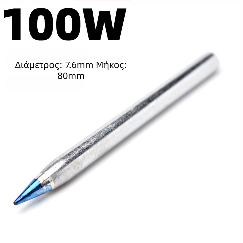 Άκρη συγκόλλησης με εξωτερική θέρμανση – σταθερή θερμοκρασία, μακρύς κύκλος ζωής, 80W/100W/150W, μυτερή άκρη