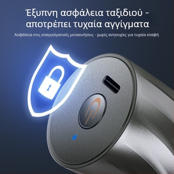 Ηλεκτρική ξυριστική μηχανή με δυνατότητα πλήρους πλυσίματος σώματος, περιστροφική κεφαλή, ενσωματωμένη μπαταρία 100–300 mAh, διάρκεια λειτουργίας περίπου 1 ώρα