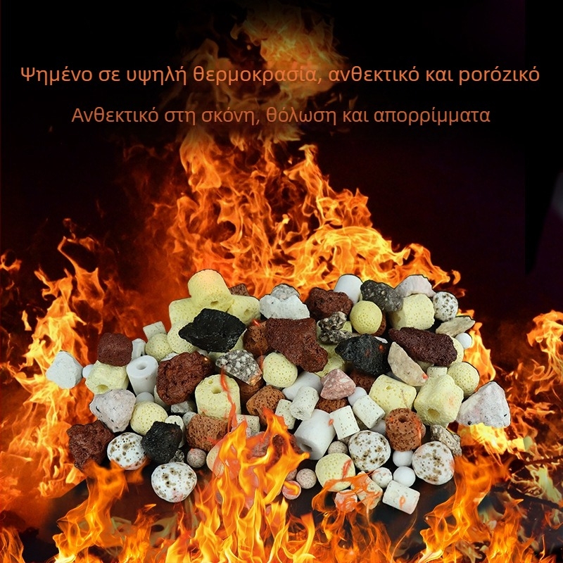 Μέσο φιλτραρίσματος ενυδρείου – κούφιες νανοσωματικές σφαίρες από κεραμικό υλικό για βακτηριακή καλλιέργεια νιτροποίησης, κεραμικό υλικό, 1000 g