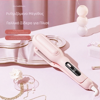 Σίδερο μπούκλες με αυγό-κύλινδρο, κεραμικό τουρμαλίνης, 3 ρυθμίσεις θερμοκρασίας, 45W, 220V, κατάλληλο για όλους τους τύπους μαλλιών, γρήγορη θέρμανση σε 10 δευτερόλεπτα