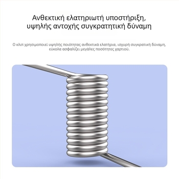 Deli 9532 κλιπ από ανοξείδωτο ατσάλι για εισιτήρια και έγγραφα