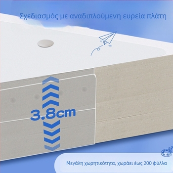 Φάκελος πορτφόλιο τέχνης, Olga 2355, πλαστικό, 1.1 mm πάχος