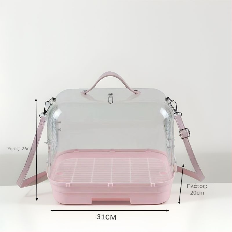 Φορητό κλουβί εξόδου παπαγάλου με τσαντάκι μεταφοράς πουλιών, Μάρκα Happy Parrot, Υλικό: Άλλο, Προέλευση: Σαντόνγκ, Χωρίς εισαγωγή