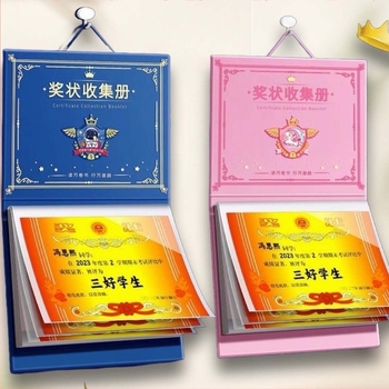 Βιβλίο συλλογής πιστοποιητικών με επιτοίχιο display, πλαστικός φάκελος αποθήκευσης, 40 σελίδες, πάχος 0,04 мм.