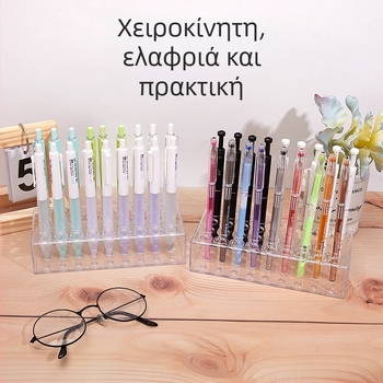 Πλαστικό επιτραπέζιο ράφι επίδειξης με πολυεπίπεδη διάταξη σκάλας, μοντέλο ραφιού έκθεσης, δυνατότητα εκτύπωσης λογότυπου και παραμετροποίησης