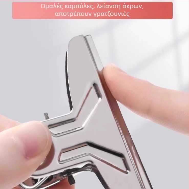 Κλιπ για πίνακα σκίτσων με μακρύ άκρο, κλιπ τύπου ντεβτόιλ, σιδερένιο κλιπ για σχέδιο