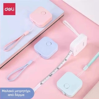 Μετρητής ταινίας Deli 79650 – Πλαστικός χάρακας, 50 g, Μοντέλο 79650