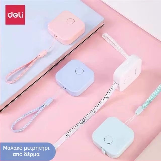 Μετρητής ταινίας Deli 79650 – Πλαστικός χάρακας, 50 g, Μοντέλο 79650