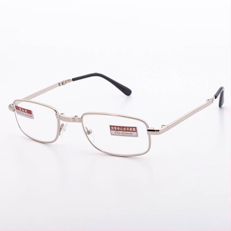 Cady γυαλιά ανάγνωσης με φακούς από ρητίνη, αντιραδιενέργειας, μεταλλικός πλήρης σκελετός