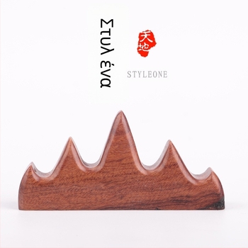 Ξύλινος στηριγμός για πένες και πινέλα, μοντέλο Five Finger Mountain, κωδικός 521, αξεσουάρ καλλιγραφίας, δυνατότητα προσαρμογής