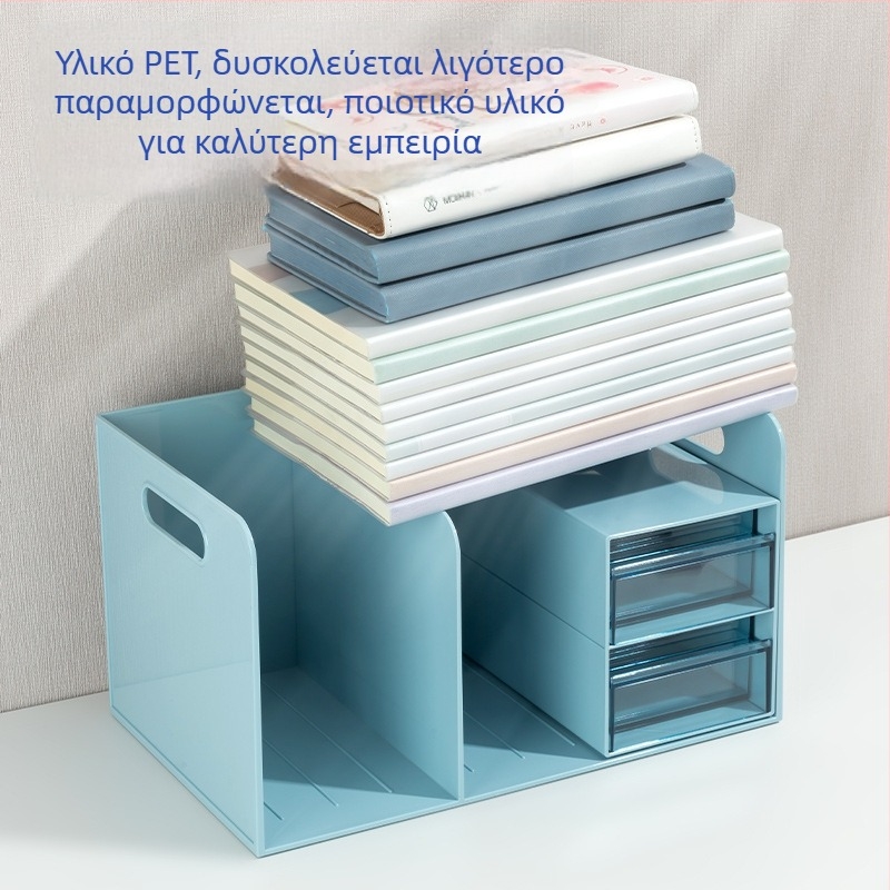 Deli PK110 Τριόροφος πλαστικός οργανωτής γραφείου για αρχεία