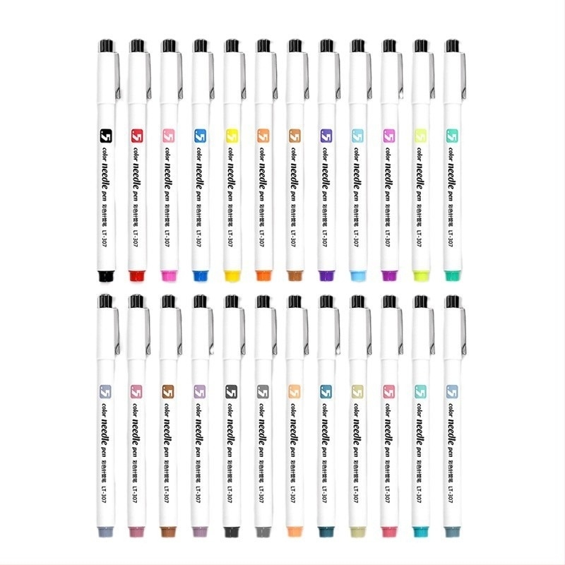 Στυλό Le Tu LT-307 Hook-Line, άκρη 0,5 mm, σειρά Minimalist, σώμα PP, μη διαγράψιμο, Υποστήριξη προσαρμογής