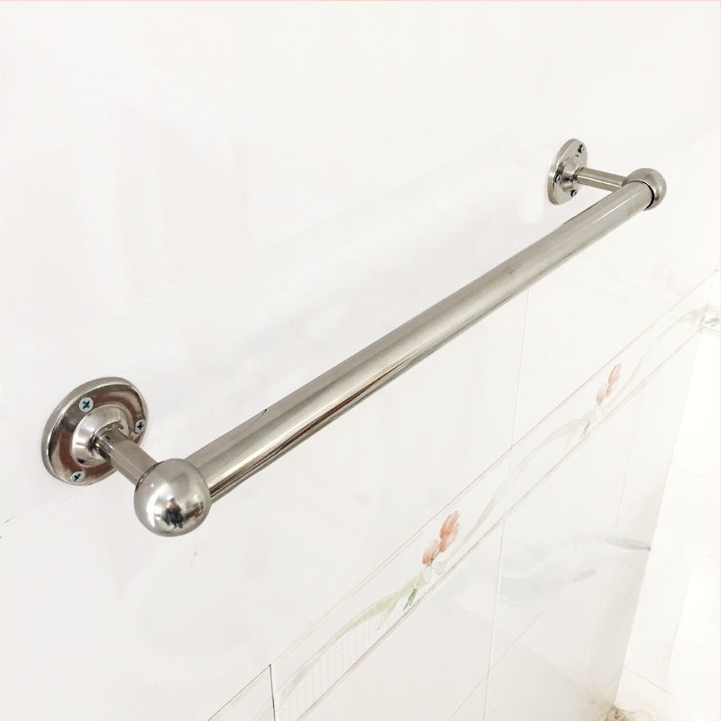 Ράγα πετσετών από ανοξείδωτο χάλυβα 304, παχύτερη και επεκτεινόμενη, για μπάνιο, CE πιστοποίηση, μονή ράβδος, μάρκα Kuyi