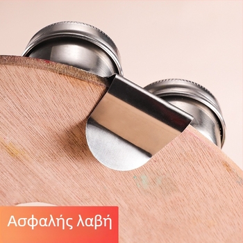 Ανοξείδωτο δοχείο ανάμειξης χρωμάτων λαδιού για ζωγραφική με λάδι – στρογγυλό, μάρκα Surada