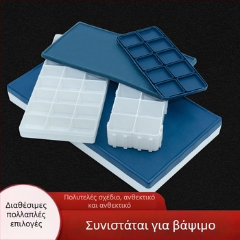 Κουτί χρωμάτων για μαθητές (Xupeng Soft-Cover σειρά) — Πλαστικό, Ορθογώνιο, 10/12/24/36 θέσεις