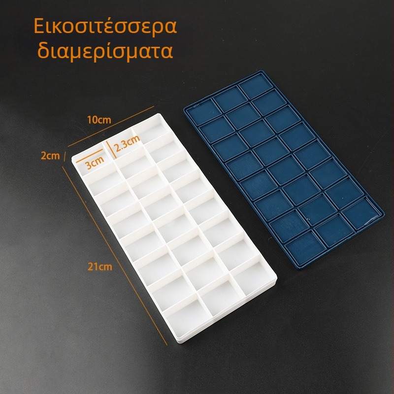 Κουτί χρωμάτων για μαθητές (Xupeng Soft-Cover σειρά) — Πλαστικό, Ορθογώνιο, 10/12/24/36 θέσεις