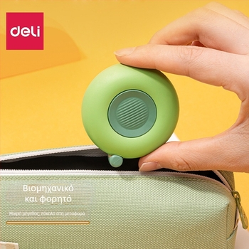 Deli TT102 Μετροταινία από πλαστικό, στρογγυλού σχήματος, μοντέλο TT102